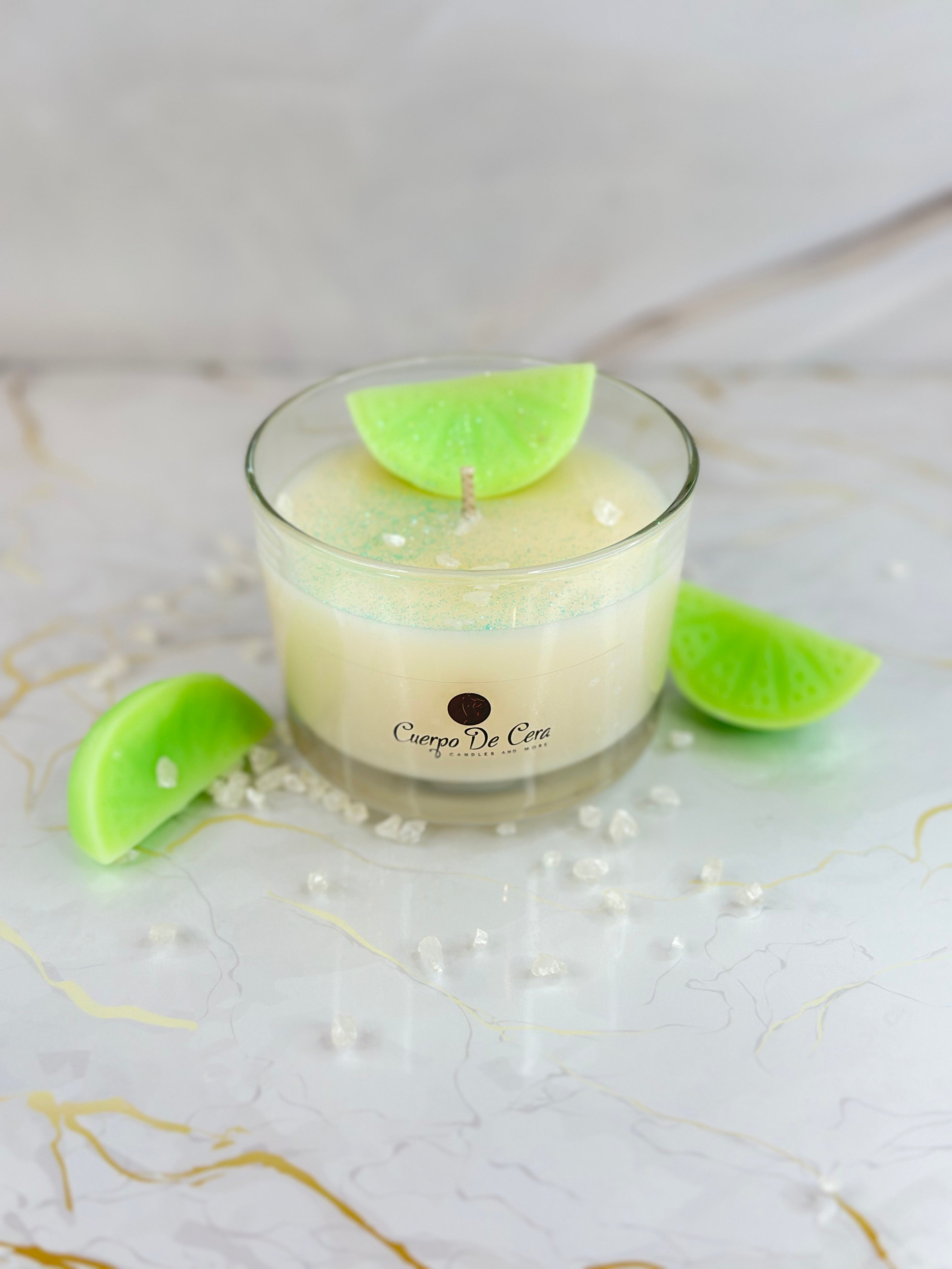 SOY CANDLE "GREEN MANTARIN"