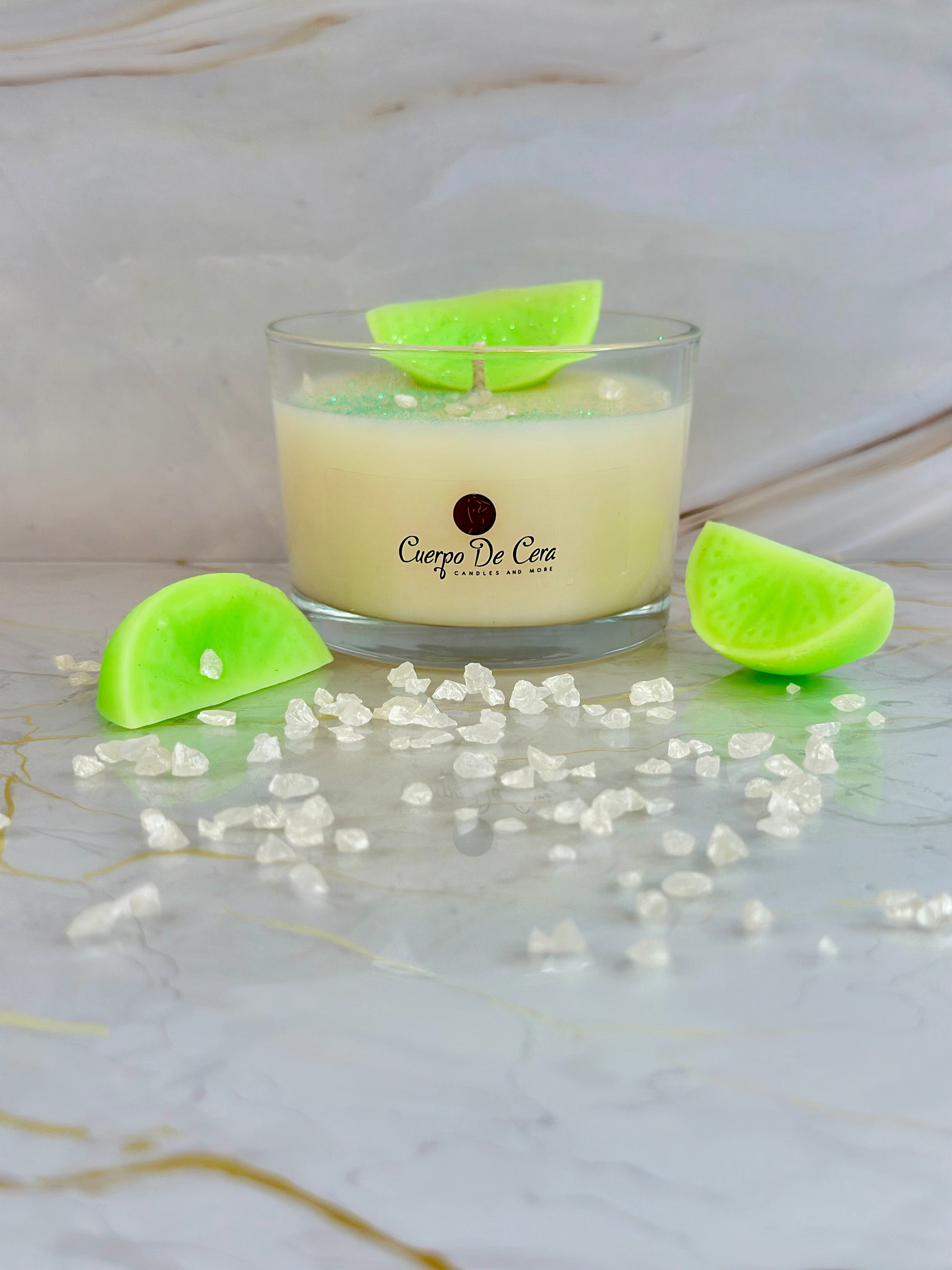 SOY CANDLE "GREEN MANTARIN"